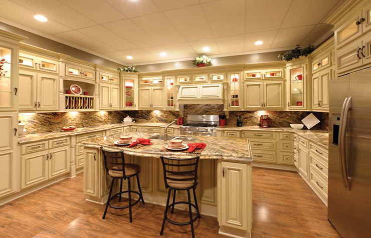 White Shaker Cabinets 10 x 10 Kitchen Layout - Discount Kitchen Cabinets Bucks County, PA